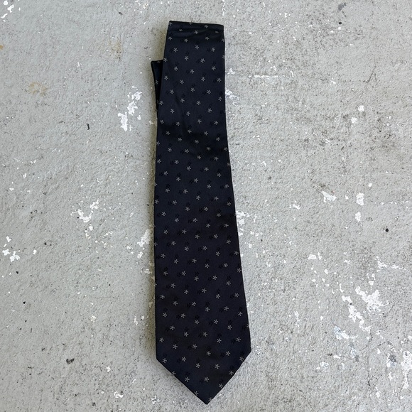 Saint Laurent Rive gauche silk tie - Picture 1 of 6